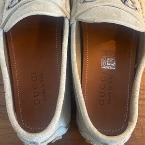 Gucci - Men's driver with Horsebit - Suede